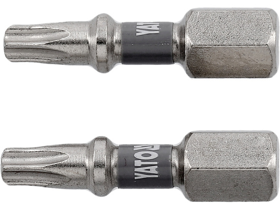 БИТОВЕ 1/4''X25 MM T20 2 БР. NI