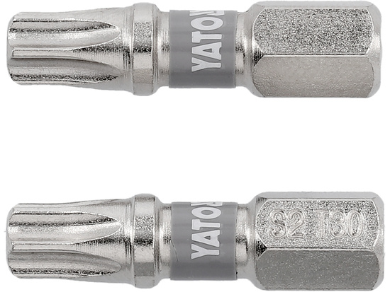 БИТОВЕ 1/4''X25 MM T30 2 БР. NI