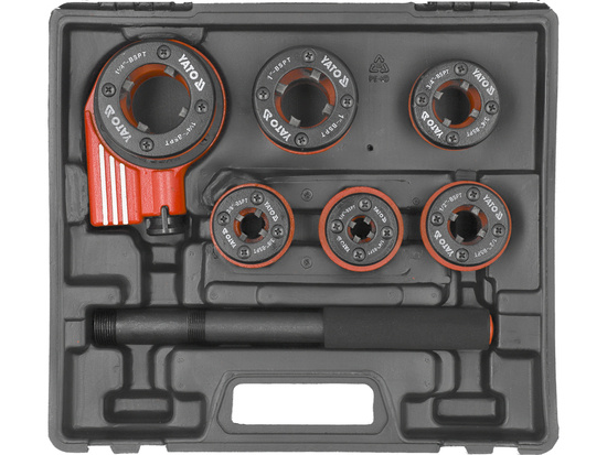 РЕЗБА РЪЧНА 1/4''-5/4'' КОМПЛЕКТ 7 БР.