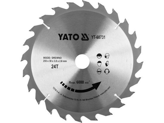 WIDI WOOD SHIELD 255X24TX30MM ЗА YT-82171; YT-82173; YT-82165