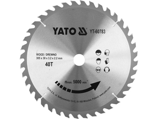 WIDI WOOD SHIELD 305X40TX30MM ЗА YT-82175