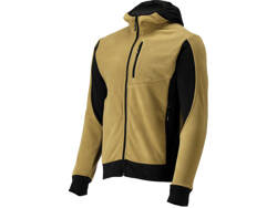 KHAKI SARNA FLEECE S KAPUCÍ VEL. L