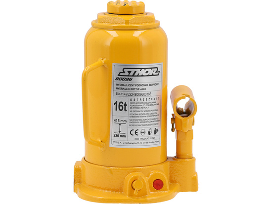 HYDRAULIC BOTTLE JACK 16T