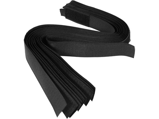 VELCRO BAND 450MM 10KS. ČERNÝ