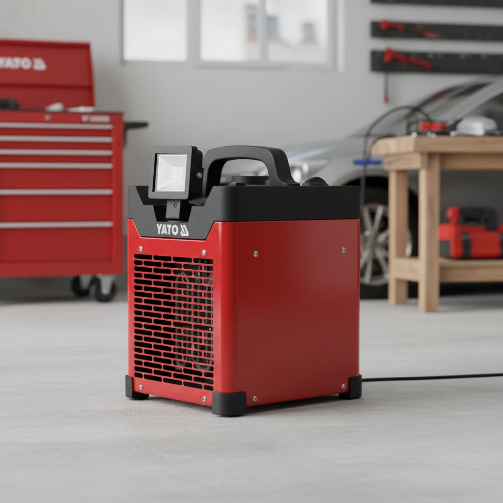 Nagrzewnica z reflektorem LED