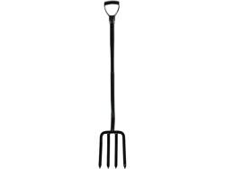  DIGGING FORK WITH METAL HANDLE