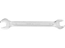  DOUBLE OPEN END SPANNER, POLISHED HEAD 12X13 MM