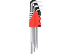  HEX KEY SET, LONG 1,5-10, 9 PCS