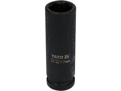  HEXAGONAL DEEP IMPACT SOCKET 1/2'' 17 MM