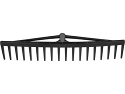  PLASTIC RAKE WITH 18 TEETH