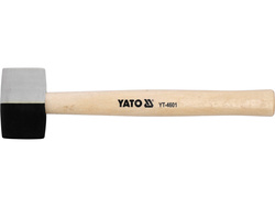  RUBBER MALLET WITH WOODEN HANDLE 340 G