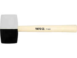  RUBBER MALLET WITH WOODEN HANDLE 980 G