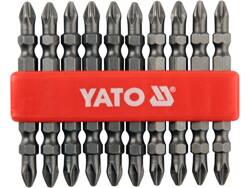  SCREWDRIVER BIT SET, DOUBLE-SIDED, 10 PCS PH2X65 MM