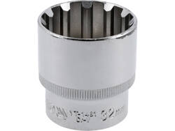  SPLINE SOCKET 1/2'', 32 MM