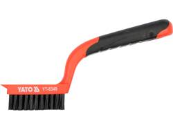  WIRE BRUSH WITH PLASTIC HANDLE