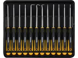 12PCS PRECISION SCREWDRIVER AND HOOK SET