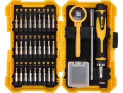 31PCS PRECISION RATCHET SCREWDRIVER WITH BITS SET