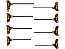 8PCS SET OF T-HANDLE HEX KEYS