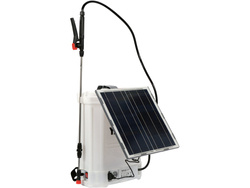 BACKPACK BATTERY SPRAYER 12V WITH SOLAR PANEL, 16L, 8 AH