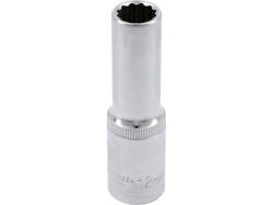 BIHEXAGONAL SOCKET 12MM 1/2" 12PT CV