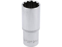 BIHEXAGONAL SOCKET 24MM 1/2" 12PT CV