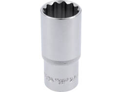 BIHEXAGONAL SOCKET 30MM 1/2" 12PT CV