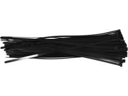 CABLE TIES 400X7.6MM 50PCS /BLACK/