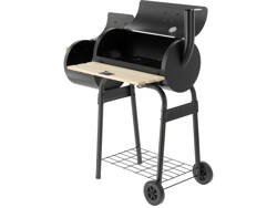 CHARCOAL GRILL WITH SMOKER GRATE 60*30CM