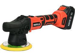 DUAL ACTION POLISHER 18V WITH BRUSHLESS MOTOR - BATTERY 3 AH