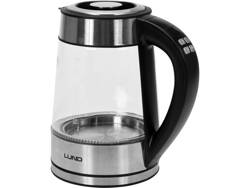 ELECTRIC GLASS KETTLE 1,7L W/ LED AND TEMPERATURE CONTROL