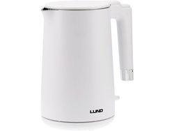 ELECTRIC KETTLE 1,5L WHITE, COOL TOUCH