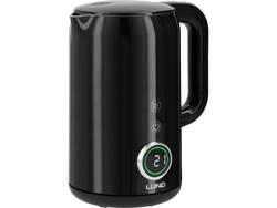 ELECTRIC KETTLE 1,7L, TEMPERATURE CONTROL, BLACK