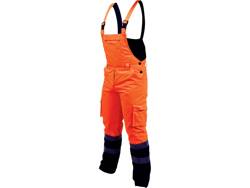 HI-VIS ORANGE WINTER BIB PANTS SIZE M