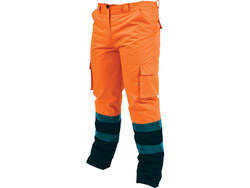 HI-VIS ORANGE WINTER TROUSERS SIZE M