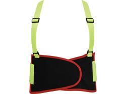 HIGH VISIBILITY BACK SUPPORT BELT, YELLOW