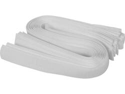 HOOK AND LOOP CABLE TIES 450MM 10PCS WHITE