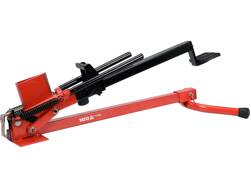 HORIZONTAL FOOT-OPERATED LOG SPLITTER