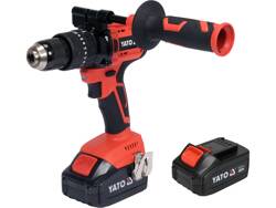 IMPACT DRILL DRIVER 18V WITH 2 BATTERIES AND CHARGER