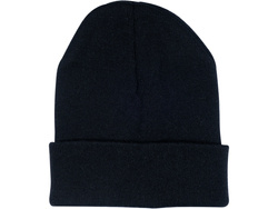 KNITTED WINTER HAT BLACK