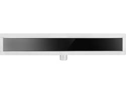 LINEAR DRAIN WET&DRY BLACK GLASS 70CM