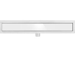 LINEAR DRAIN WET&DRY WHITE GLASS 60CM