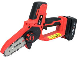 MINI CHAINSAW 18V, GUIDE BAR 4'' - BATTER 2 AH