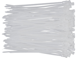 RELEASABLE CABLE TIES 3,6X150MM 100PCS WHITE