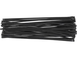 RELEASABLE CABLE TIES 7,6X450MM 50PCS BLACK