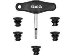 REMOVAL INSTALL T-HANDLE WRENCH WITH 5PCS OIL PAN DRAIN SCREW PLUG SET