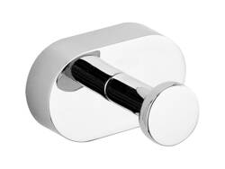 ROBE HOOK OVAL CHROME