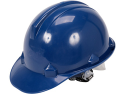 SAFETY HELMET BLUE HDPE