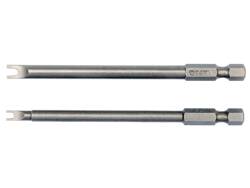 SCREWDRIVER BIT SETS 1/4'', 2 PCS - SPANNER: NR6X100MM; NR10X100MM 1/4'' HEX DRIVE