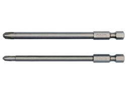 SCREWDRIVER BIT SETS 1/4'', 2 PCS - TRIWING: NR2X100MM; NR4X100MM 1/4'' HEX DRIVE