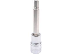 SOCKET BIT HEX 1/2" 8MM L100MM